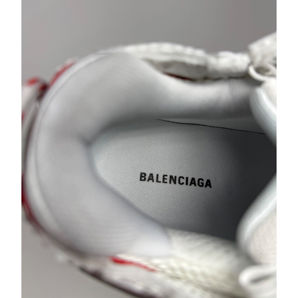 Balenciaga Runner Sneaker White/Red/Black New Season Size 10 US 43 EU - Picture 7 of 9